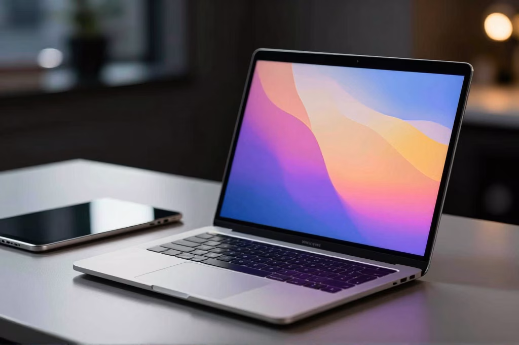 Resultat final d'une refonte site internet sur ecran de laptop et tablette modernes